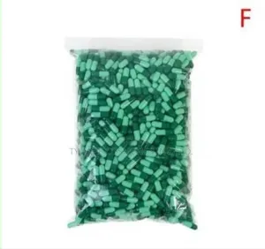 Empty Gelatin Capsules/Light, Dark Green/Size 0/1,000 Pc's