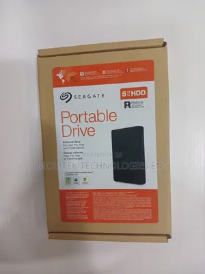 5tb Seagate Portable External Storage Hard Drive