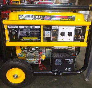 Elepaq Constant Sv22000e2 Is a 12kva Key-Start Generator Set