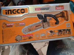 Ingco Cordless Chain Saw - 20v - 8"