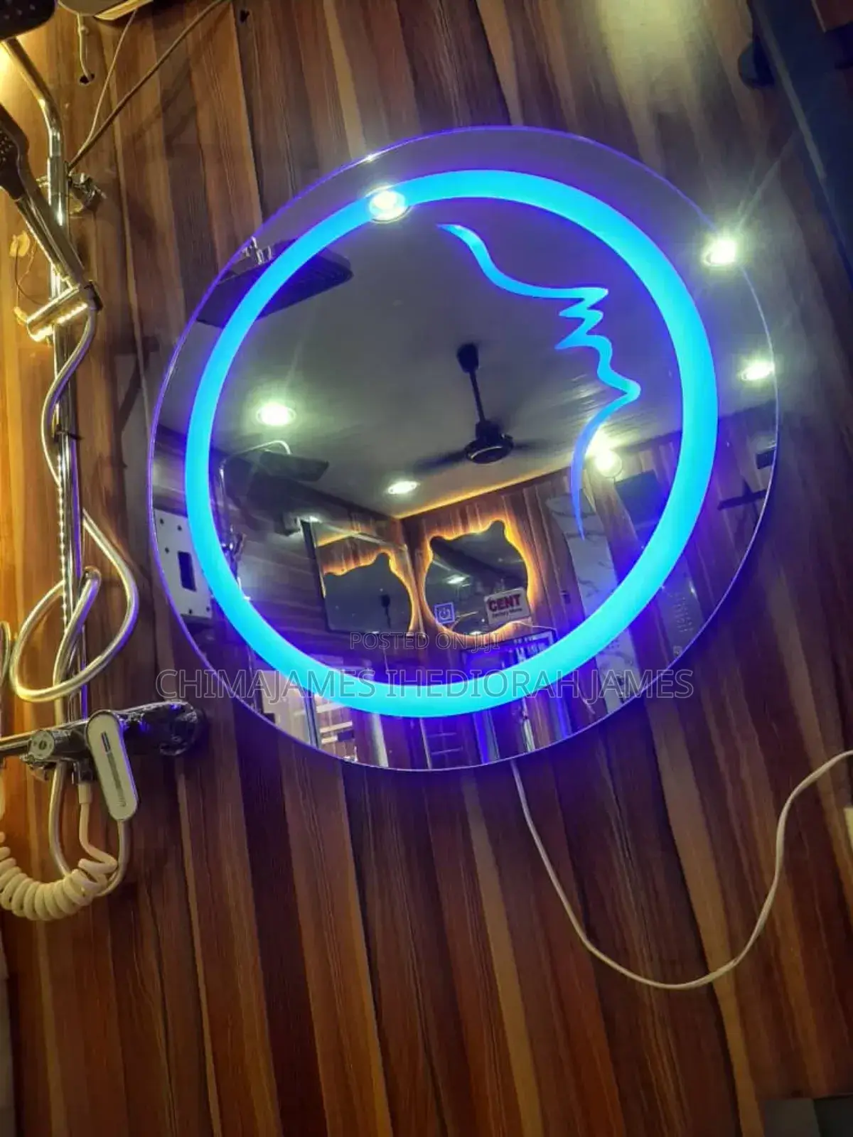 Touch Sensor Anti-Fog Smart Mirror Light Emitting Diode Make