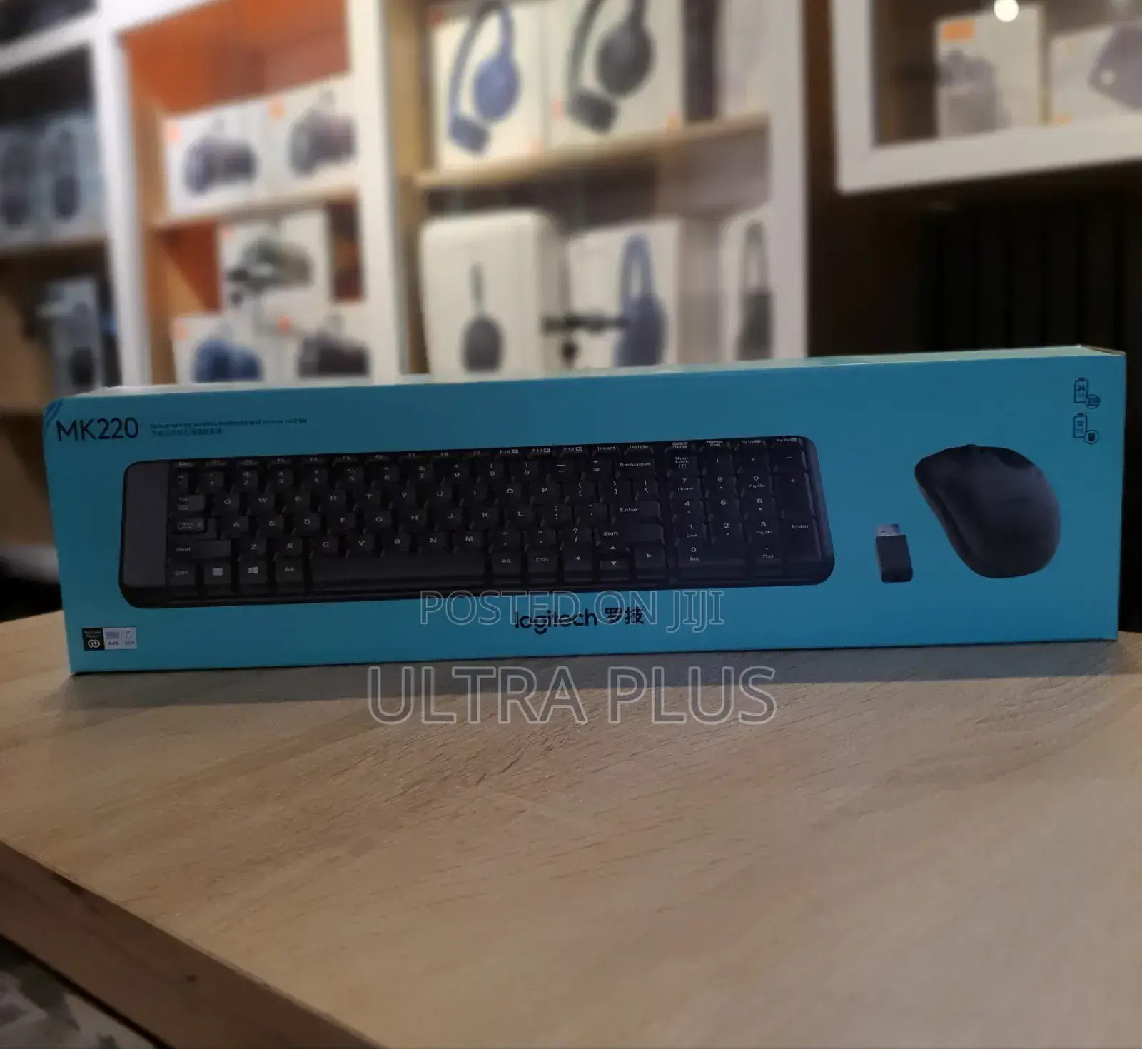 Logitech Mk220 Wireless Keyboard Mouse