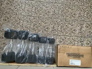 Technogym Hexagonal Dumbbell Kit, 30kg|| #2,500 Per Kg|| Pod in Lagos