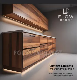 Kitchen Cabinet Plus Wardrobe By Flow Decor Ltd