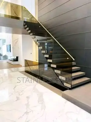 Glass Staircase Railing