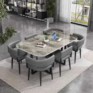 Imported Quality 6 Seaters Marble Dinning And Chairs