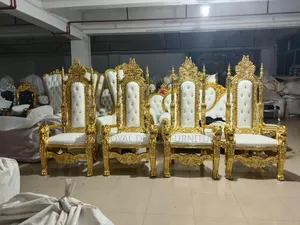Classic Unique Royal King And Queen Chair