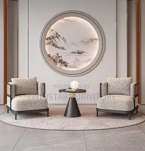 New Modern Luxury Fabric(Single)Sofa Chair