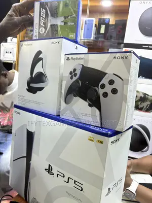Brand New Ps 5 Slim , 12 Games , Ps 5 Headset , Ps 5 Pad