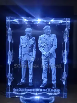 3d Crystal, With Any Photo Print, and Light