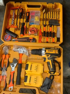 Original Dewalt Tools Set and Cordless Screw Machine and 48v