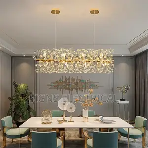 Modern Designer Dandelion Crystal Pendant Chandeliers