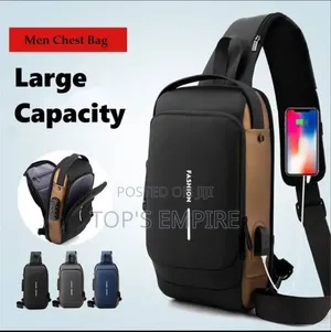 Anti-Theft Multifunction Waterproof Crossbody Unisex Bag