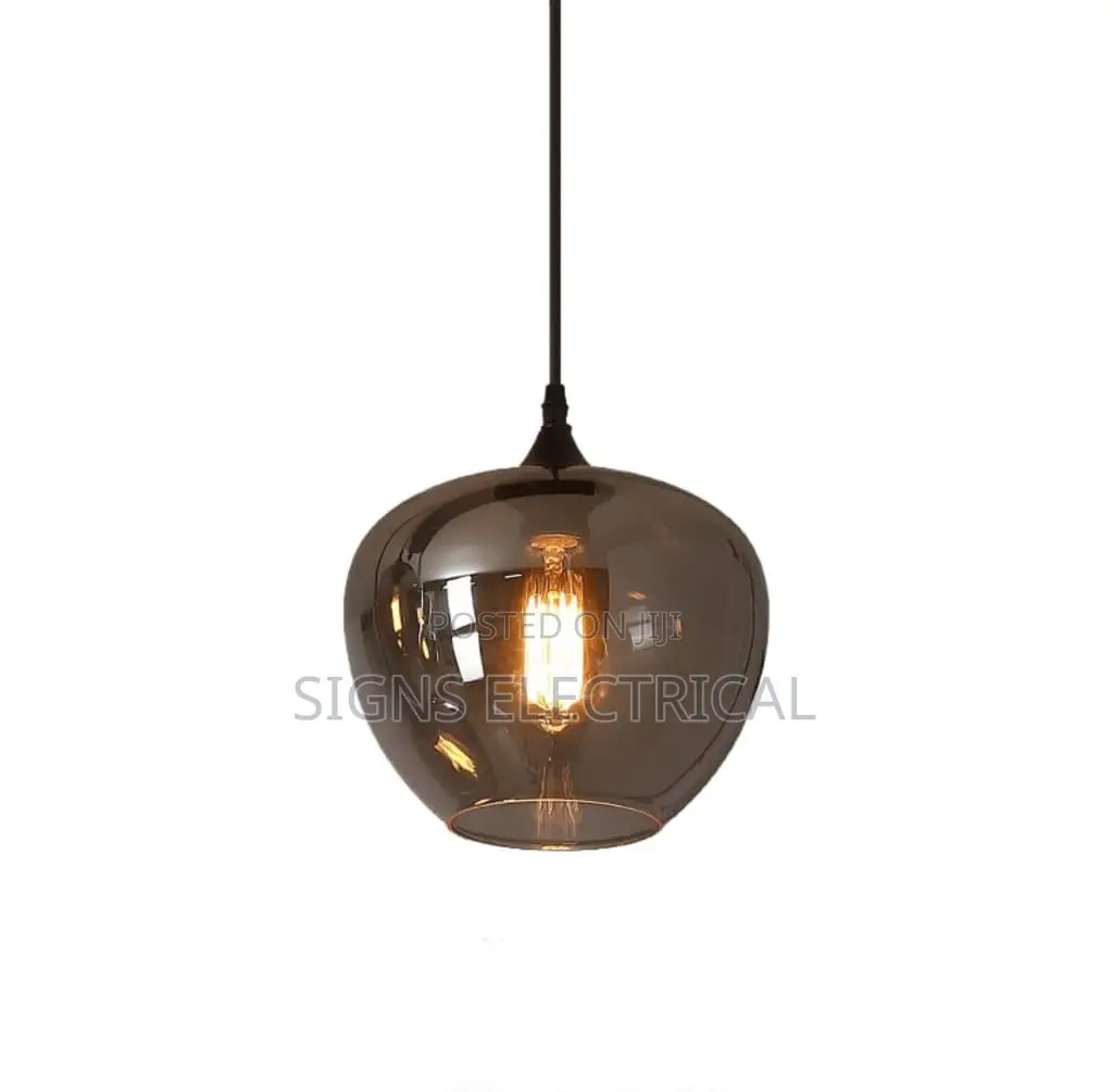 Grey Glass Pendant Light Creative Personality