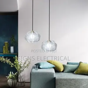 Luxury Glass Chandelier French Round