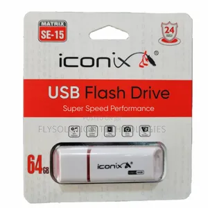 Iconix Se-15 Usb 3.0 Flash Drive 64gb