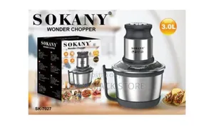 Sokany Food Processor 3l Sk7027 - Fufu Pounded Yam