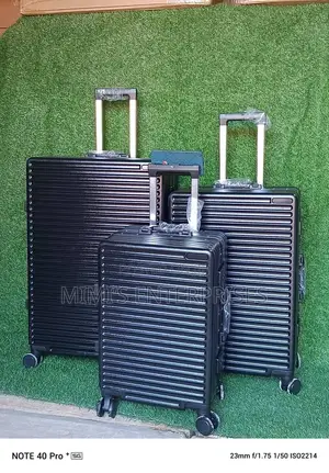 Get Ready to Shine With Our Luxe Luggage Set
