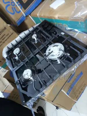 Homestar Mg-4605 Glass Top 4 Burner Gas Stove