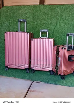 Little but Big Style Luggage Set Aluminum