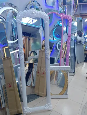 Luxury White Standing Mirror 160 Length by 45 Width