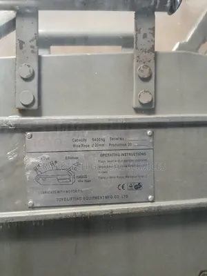 Original Toyo Tirfor Jack 5.4 Tonnage