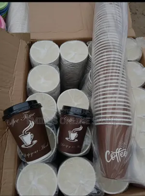 8oz Paper Cups Without Cover by 50 PCS in a Pack