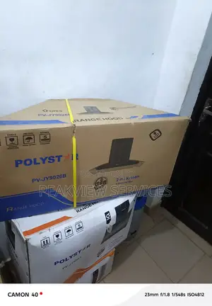 Polystar 90cm 2 in 1– Wall Mount Range Hood Smoke Extractor