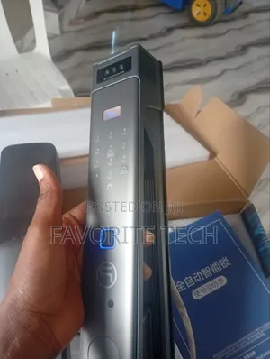 Face Recognition Fingerprint Smart Lock 3d