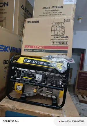 Just Arrived – Sv 3200 Portable Generator