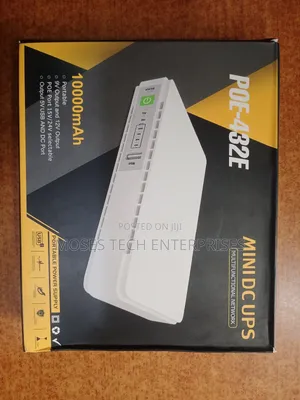 Poe-432e Mini Dc Ups Multifunctional Network.