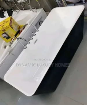 High Quality Acrylic Free Standing Bathtub With Mixer Tap