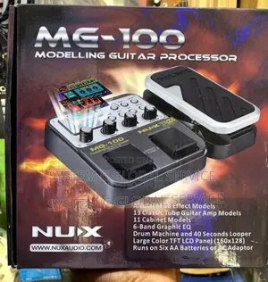 Nux Mg-100 Modeling Guitar Processor