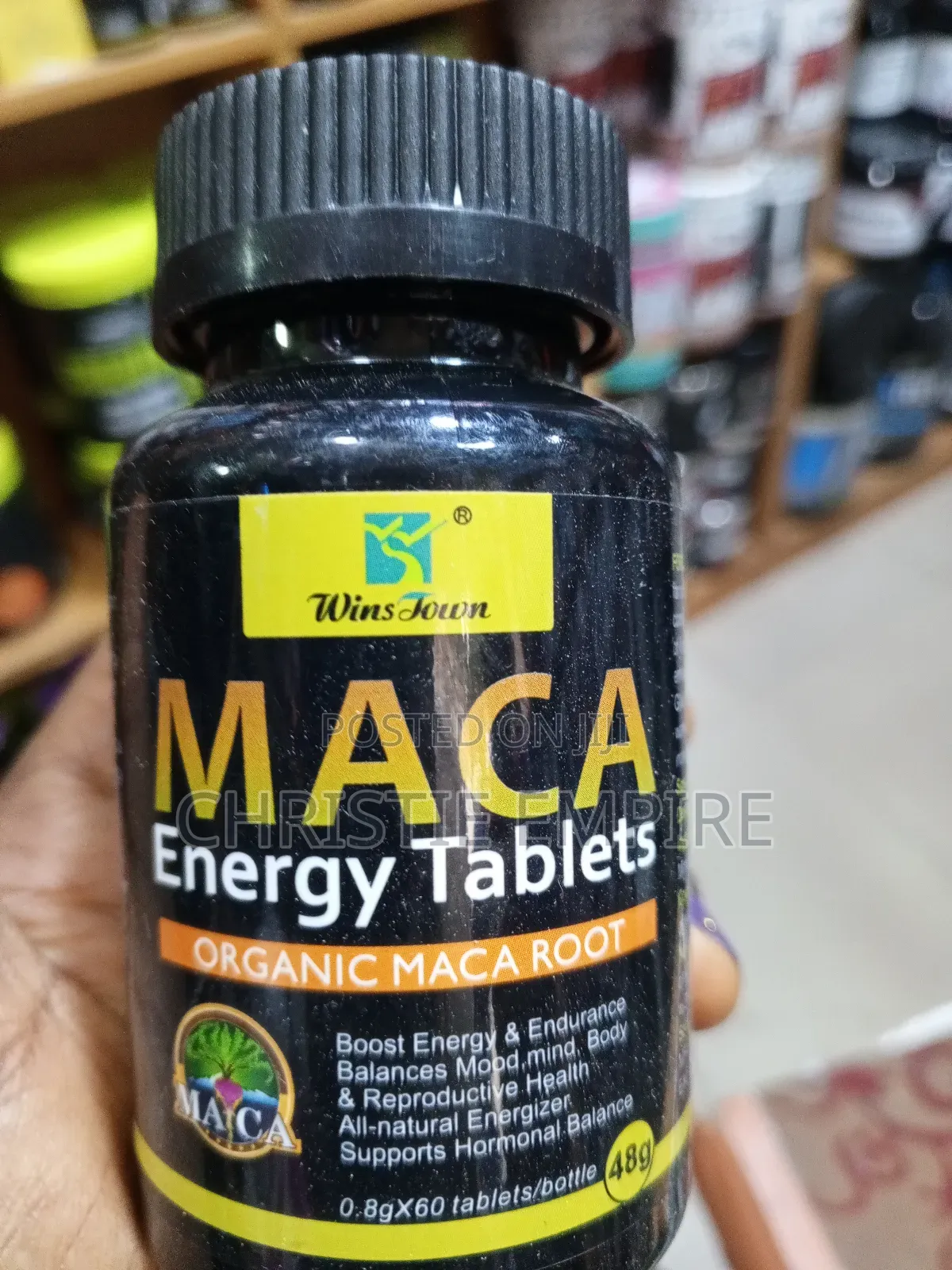 Wins Town Maca