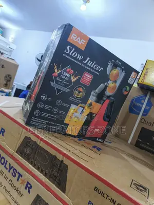 Stay Fit With Raf Juicer – 150w Slow Extraction Tech