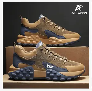 Alagzi Men's Outdoor Fashion Casual Sports Shoes - Brown