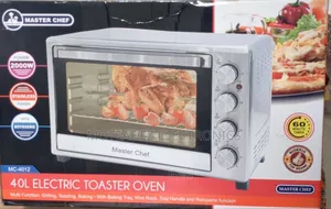 Master Chef 40l Electric Multifunction Oven Toaster W/Grill