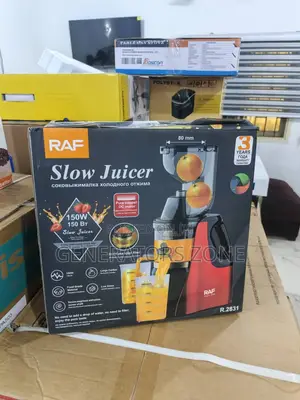Raf R.2831 Slow Juicer – Stainless Steel Filter