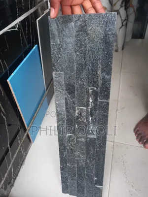 Crystal Black Stone Wall