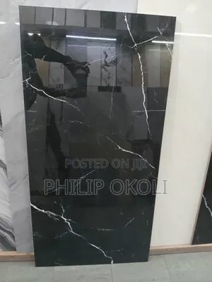 Porcelain Quality Black White Floor Tiles