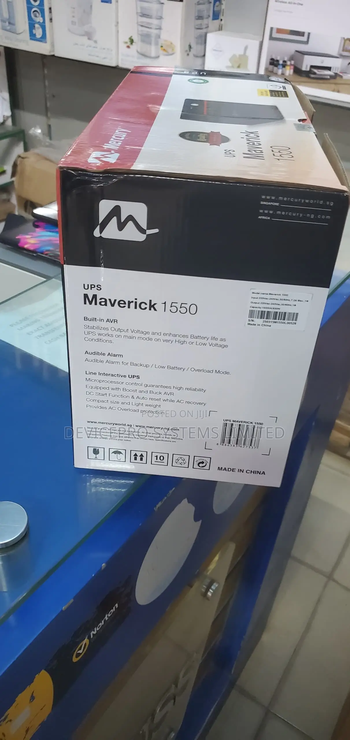 Mercury 1550va Ups