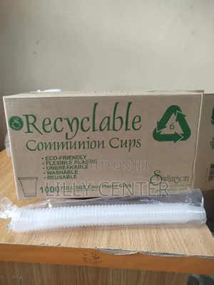 Unbreakable and Recyclable Communion Cups
