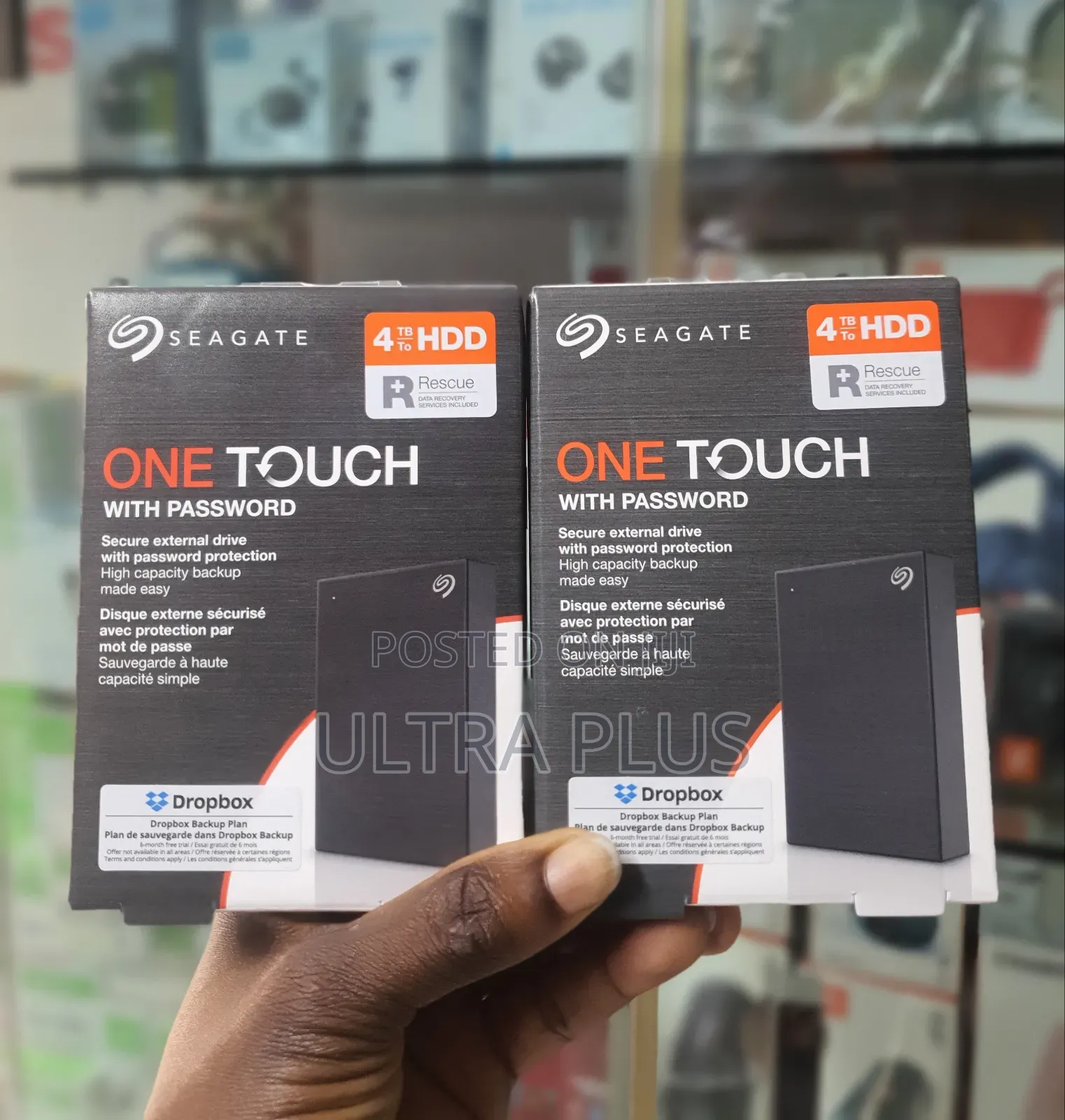 Seagate 4tb One Touch Hard Drive