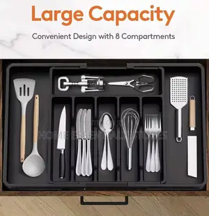 Expandable Cutlery Rack Organizer