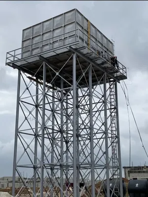 Fibreglass FRP Water Tank and Stanchion Solution