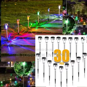 Create Unforgettable Evenings: 30pcs Multi-Color Solar Light