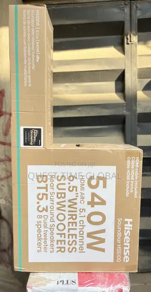 540 Watts Hisense Sound Bar