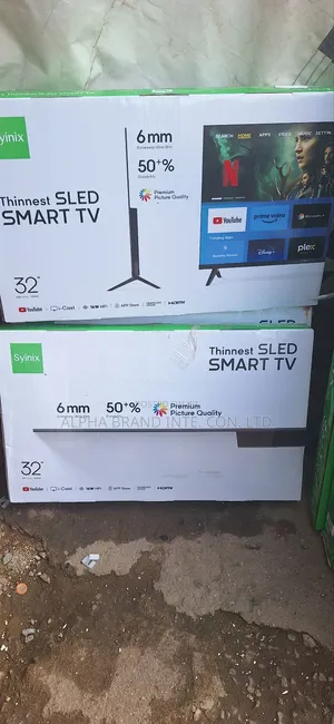 Syinix 32" Ultra Slim Smart Tv