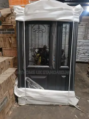 4ft Copper Glass Entrance Doors