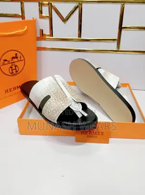 Hermes Mix White and Black Design for Men 40-46 Available